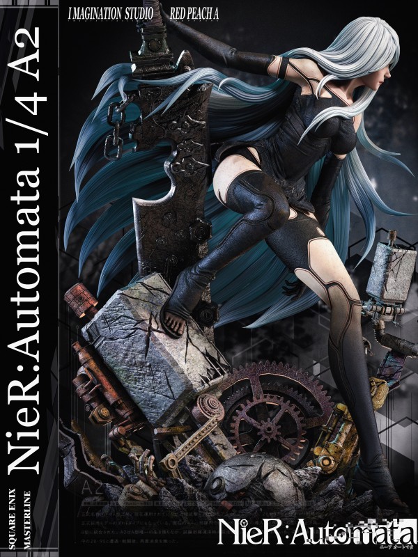 Imagination studio x Red Peach A NieR:Automata A2 Hot Sexy 1/4 Statue